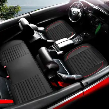 

HiMISS Car Front Seat Cushion Universal Breathable Chair Protector Pad Driver Mat Covers