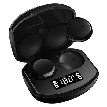 

TWS Bluetooth Headphones 5.0 Wireless Headphones Noise Cancelling with HD Mic Battery Display Sports Headphones