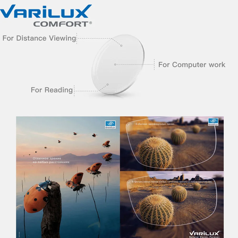 Essilor Varilux Comfort 3.0 Prescrizione di Lenti Progressive 1.56 1.59  1.60 1.67 Fotocromatiche Lenti Multifocali|Eyewear Accessories| - AliExpress