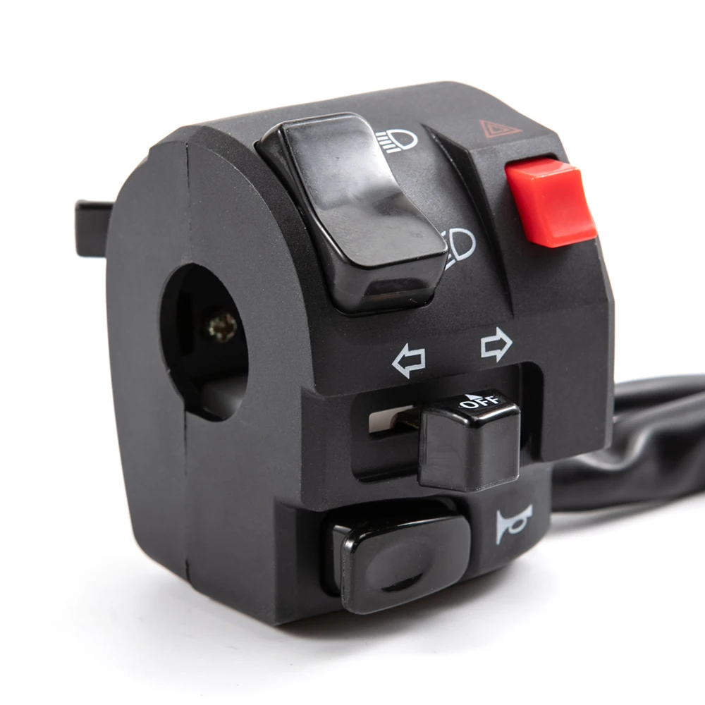 Commutateur De Guidon De Moto, 12V 22mm Universel Moto