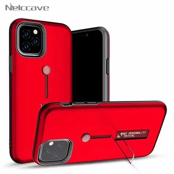 

50 Pieces Armor Shockproof Cases For Apple iPhone 11 Pro XS Max XR X 8 Plus 7 6 6S SE 5 5S Ring Cover Hide Stand Holder Case