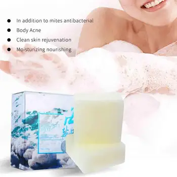 

Sea Salt Soap Goat Milk Cleansing Oil Control Essential Moisturizing Soap Acne Treatment Removal Mite Handmade Soap Face Wash