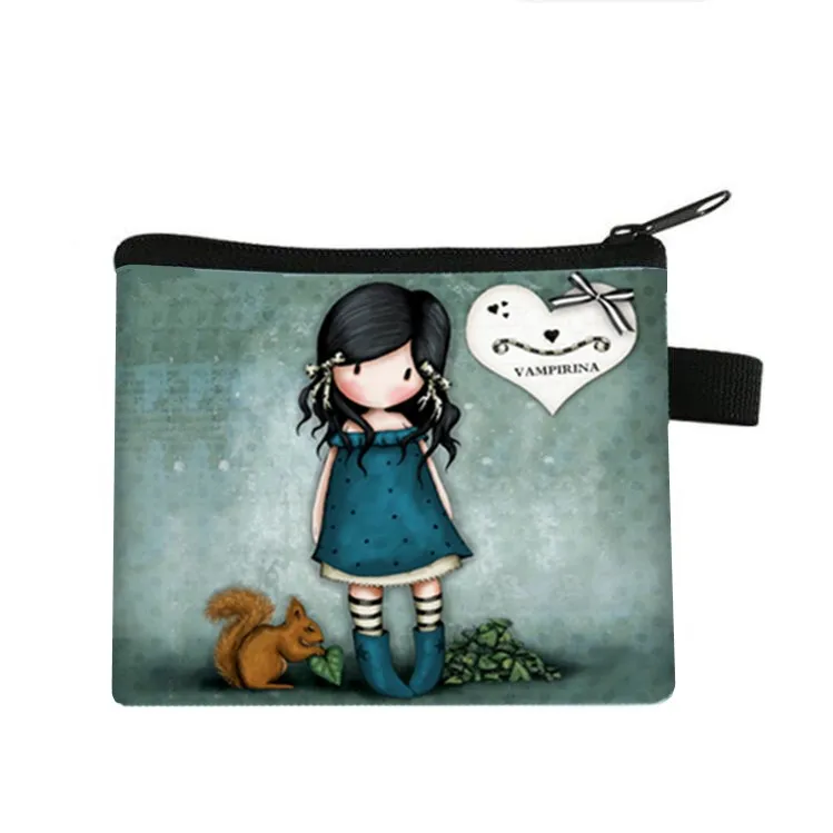 Game Wallet Student Boys And Girls Short Wallet Card Bag Pocket Change Purse Cute Coin Purse Clear Purse Small Pouch coin Bolsa