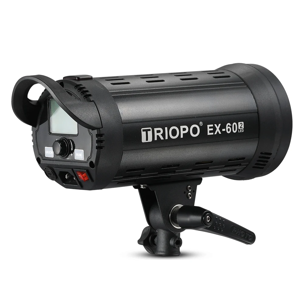 

Triopo EX-60W 5600K White Version LED Video Light Continuous Light for Studio Video Recording VS SL-60W