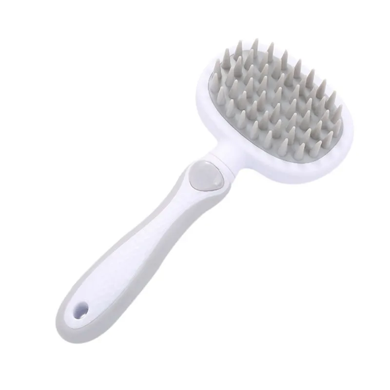 Профессиональная щетка для чистки собак гребень для кошек легкая расческа для волос Кнопка для удаления длинных коротких волос удобная сумка органайзер для домашних животных