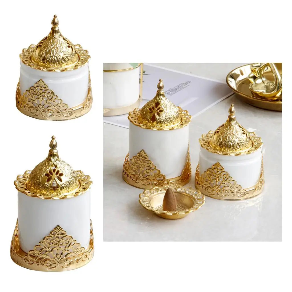 Handmade Ceramic Incense Burner Smoke Reflow Incense Burner Home