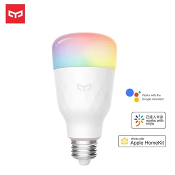 

Yeelight LED Smart Bulb 1S Color Version E27 8.5W Lumens Smart Light Bulbs Work With Homekit Mijia Google Assistant