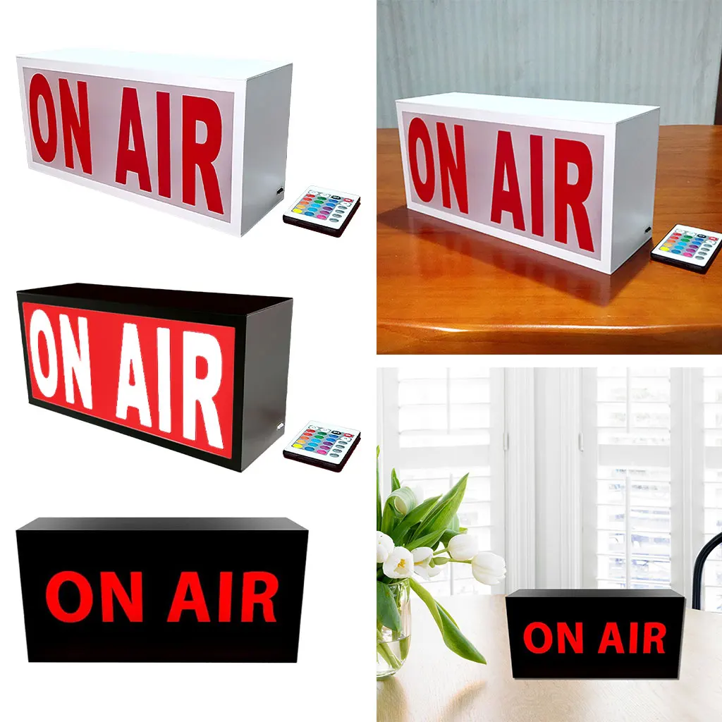 

On Air Neon Signs Wireless Using many Lighting Modes with Remote LED Illuminated On The Air Light up Sign for Wall Decor