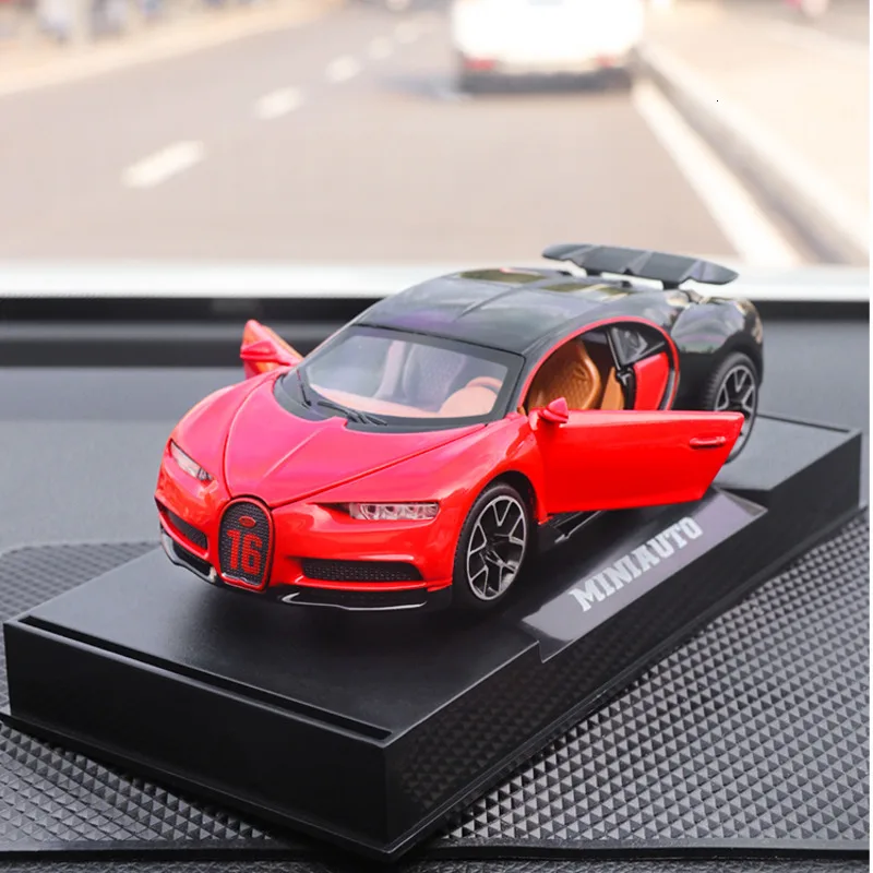 Украшение для салона автомобиля, 1:32 Bugatti, роскошный сплав, литье, модель автомобиля, украшение автомобиля, наряды, аксессуары, костюм для детей, подарки