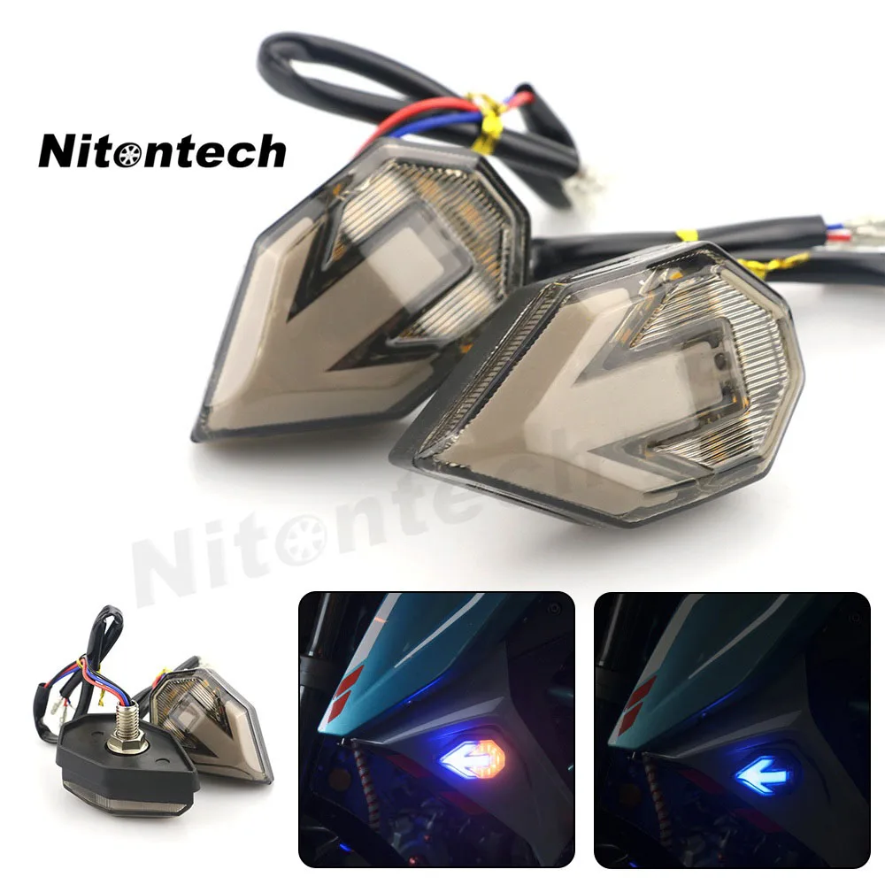 Pair Universal Motorcycle modified Blinker Indicator Turn Signal