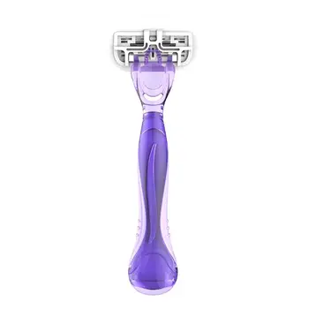 

Disposable 4-layers Stainless Steel Blade Women Shaving Razor Durable Manual Shaver Safety Body Hair Remover Trimmer