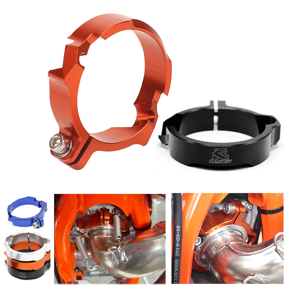 Motorcycle Exhaust Tip Flanges Muffler Pipe Clamp For Ktm Sx Xc Xcw Xc