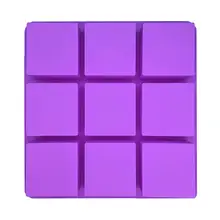 9 полостей квадратный силиконовый лоток для льда, форма для печенья, DIY Инструменты для выпечки, горячая распродажа