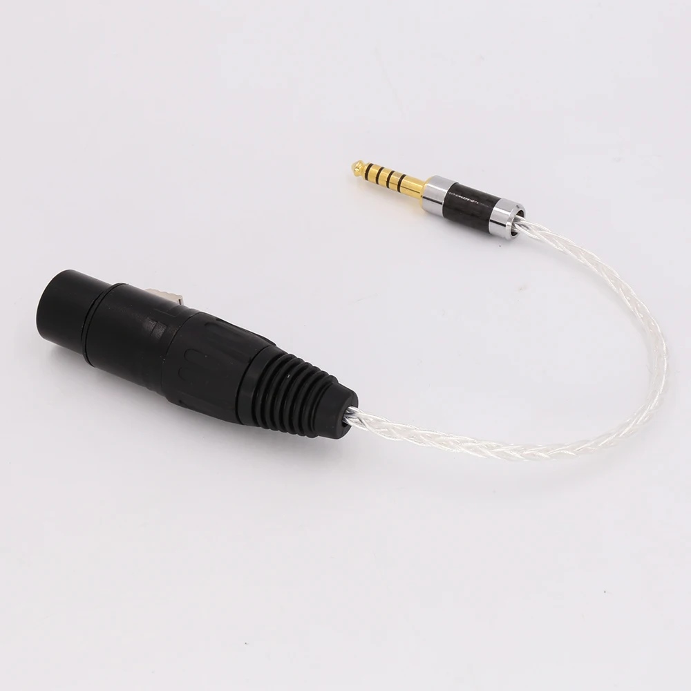 High Quality 20cm TRRRS Audio Jack 84 4mm Headphone to 4 Pin XLR Female Aux Cable wire for Sony NW WM1Z WM1A PHA 2a zx300 cable
