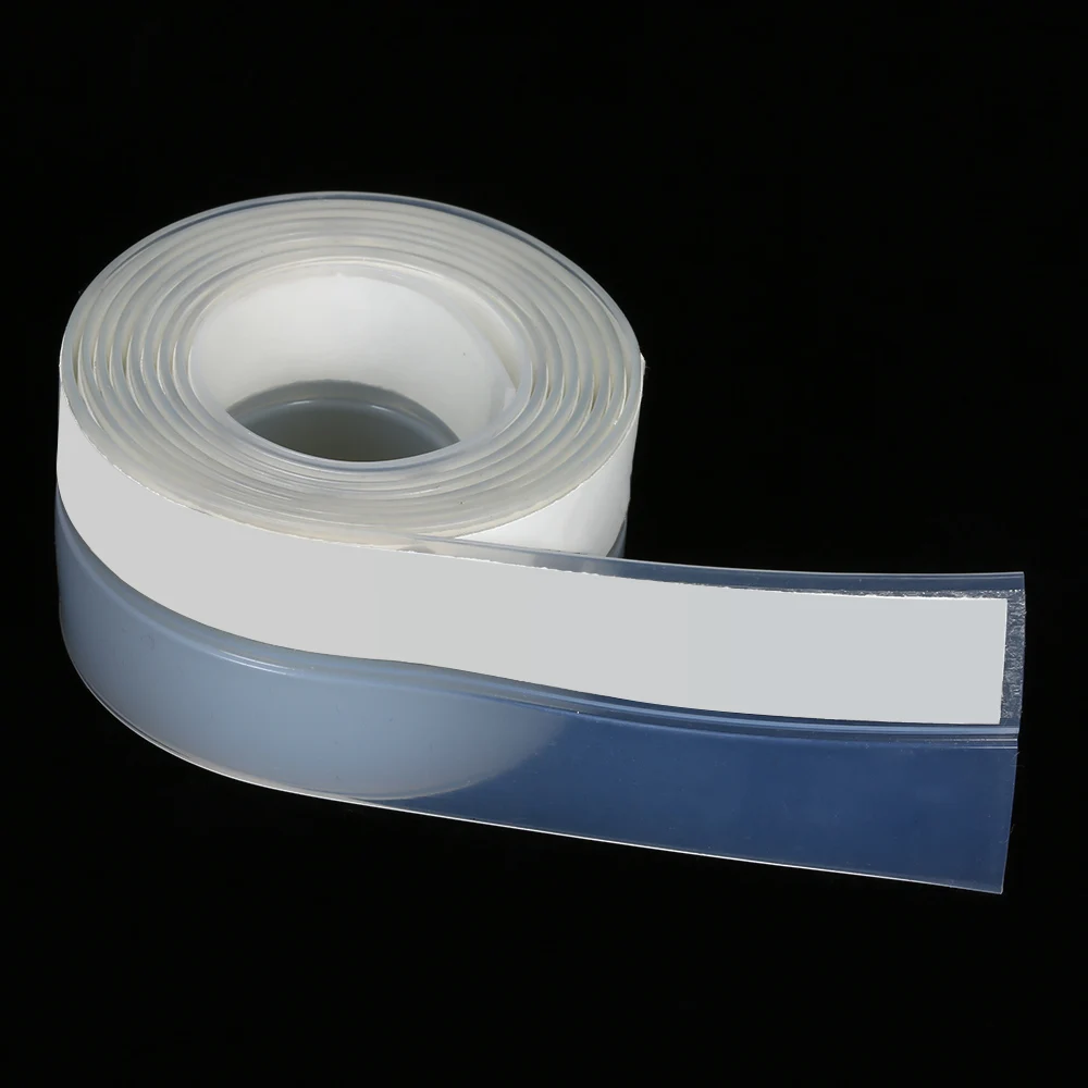 1m PVC Sealing Strip Kitchen Bathroom Shower Sink Bath Wall Sink Basin Edge Self Adhesive Tape sealing strip tape sealing tape sealing strip waterproof tape