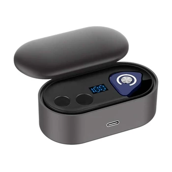 

TWS Wireless I12 Bluetooth Headset 5.0 Sports Waterproof M9 Super Long Standby with Digital Display Headset (Binaural)