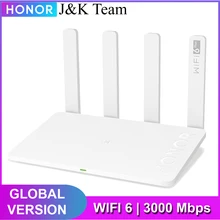 Huawei honor roteador 3, versão global, roteador sem fio, wifi 6 plus malha wifi 5ghz 3000mbps wi-fi extensor casa inteligente fácil configuração