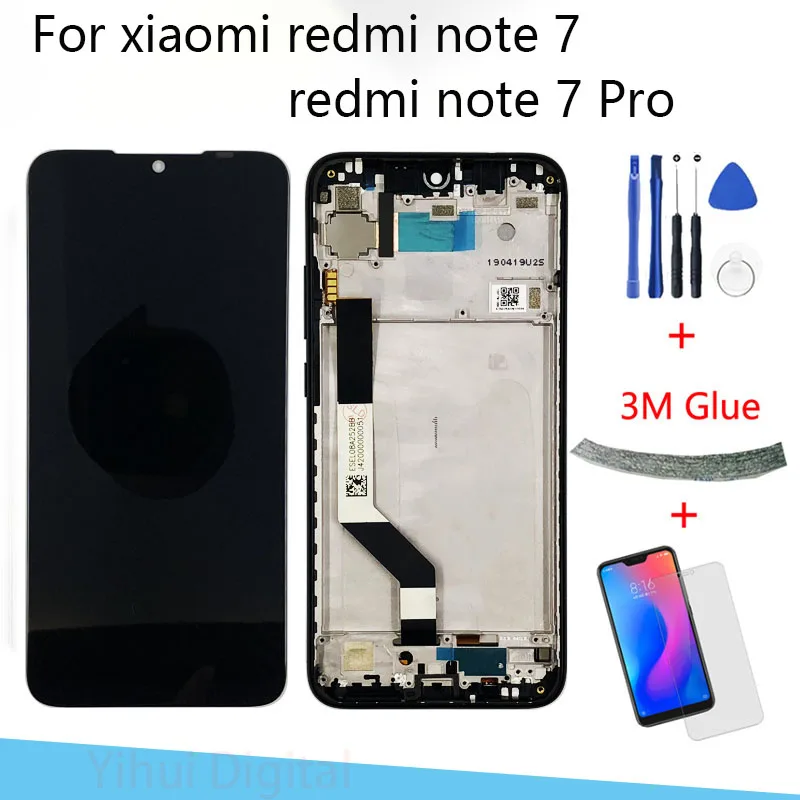 

AAA Quality LCD For Xiaomi Redmi Note 7 LCD With Frame Display Screen For Redmi Note7 Pro LCD With Frame Display Screen