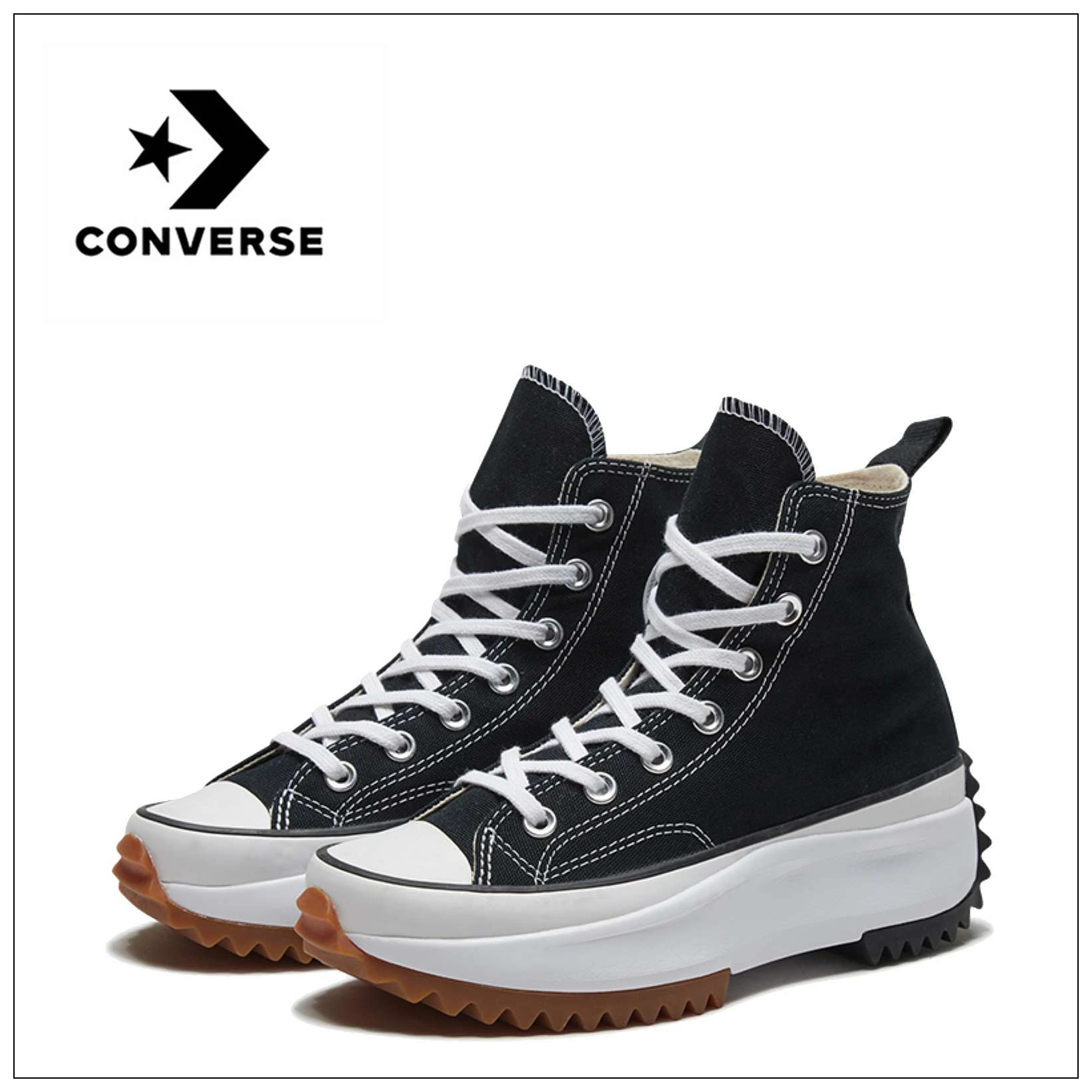 muñeca Inflar Impuestos Converse X JW zapatillas de deporte con plataforma para mujer, zapatos  informales de encaje de lona a la moda, color negro|Zapatos vulcanizados de  mujer| - AliExpress