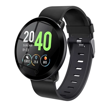 

Bakeey L9 Auto Light-up Screen HR Blood Pressure Sleep Monitor Message Call Remind bluetooth Men Women Black Sport Smart Watch