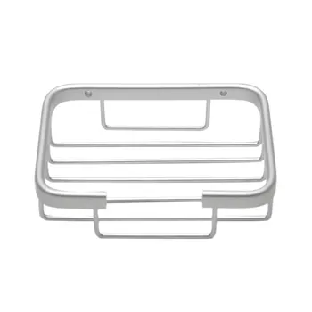 

Aluminum Home Travel Accessories Portable Storage Shampoo Square Sliver Bathroom Soap Shelf
