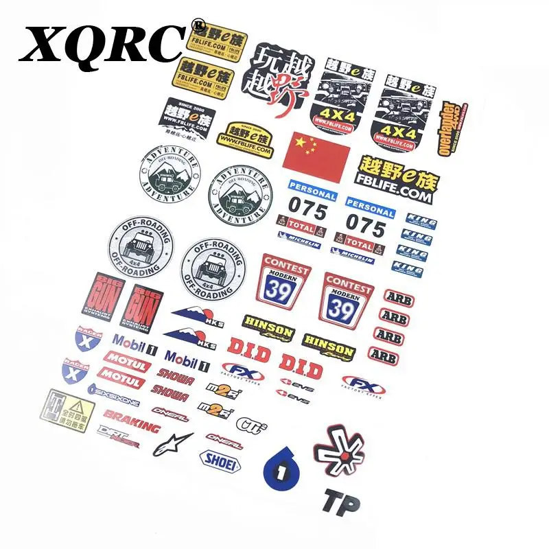 

1 / 10 scale RC remote control car herder jeep traxxas trx-4 defender axial scx10ii jkmax D110 logo label 90027 90028 90046 trx6