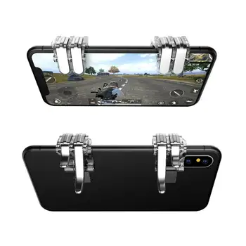 

Metal Gamepad PUBG Mobile Trigger Control Smartphone Gamepad Controller L1R1 Gaming Shooter For Iphone Android Z2