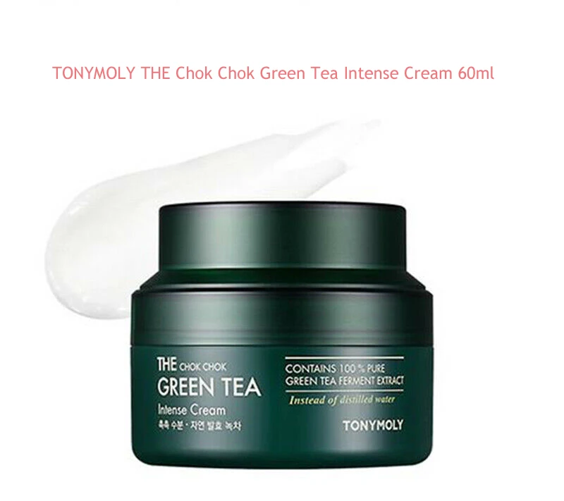 TONYMOLY The Chok крем для зеленого чая 60 мл увлажняющий крем для лица против морщин отбеливающая укрепляющая сыворотка для лица корейская косметика