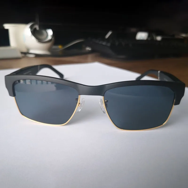 

Waterproof Bluetooth Smart Glasses Hands-Free Call Music Sunglasses For IPhone Android