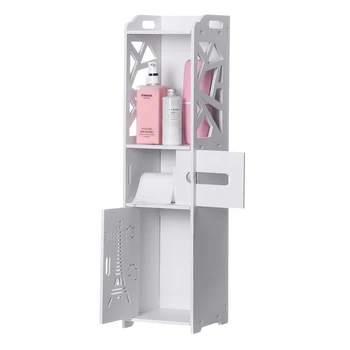 

Small Bathroom Vanity Floor Standing Bathroom Storage Cabinet Wash Basin Shower Corner Shelf Plants Sundries Storage Racks