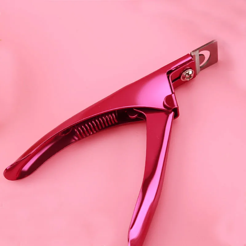 

Acrylic Gel Nail Edge Cutter Manicure False Tips Salon Nail Clipper