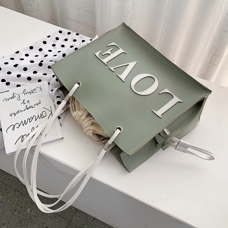 

Luxury New Big Capactiy Women Shoulder Bag Ladies Handbags Famous Brands Totes bag with a small Bag 2019 All Match Black