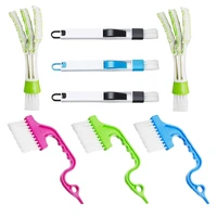 8Pcs Window Sliding Door Track Cleaning Tool Hand-Held Groove Space Cleaning Brush For Car Vent Keyboard Window Blinds