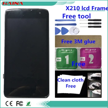 

B quality 100% original For LG Q7 K7 LTE X210 X210DS Q610 Q610YB Touch Screen With Frame Digitizer Assembly Replacement Parts