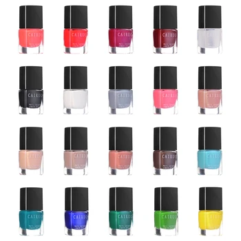 

20 Colors Solid Color Nail Polish Colorful Green White Red Long Lasting Matte Durable No Peel Off Nail Varnish