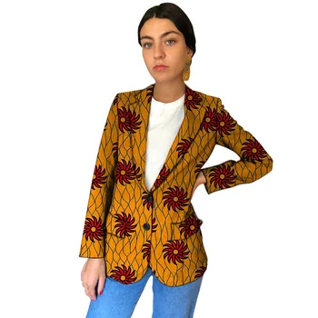 

African fashion women's print blazers custom order Ankara outfit female suit jackets wedding African wears