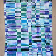 Export Europe And America Large Bath Towel Beach Towel Pure Cotton Yarn Dyed Printed Cut Velvet Extra-large Thick Beach Bath Tow