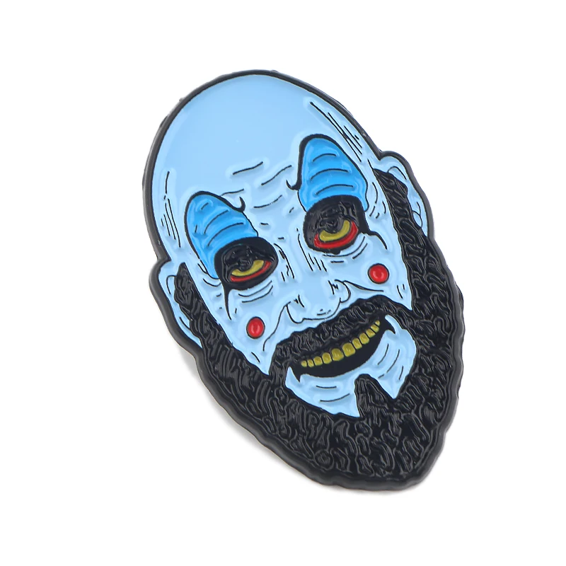 P4223 Dongmanli Captain spaulding металлические эмалированные булавки и броши для женщин модные нагрудные булавки рюкзак сумки значок подарки