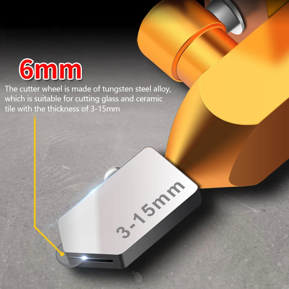 Alloy Glass Cutters Set Tile Glass Cutter Manual Tile Mirrors Cutter