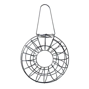

Bird Feeder Mesh Feeding Iron Wire Circle Squirrel Snack Dispenser Proof Outdoor Hanging Pet Garden Bird Supplies