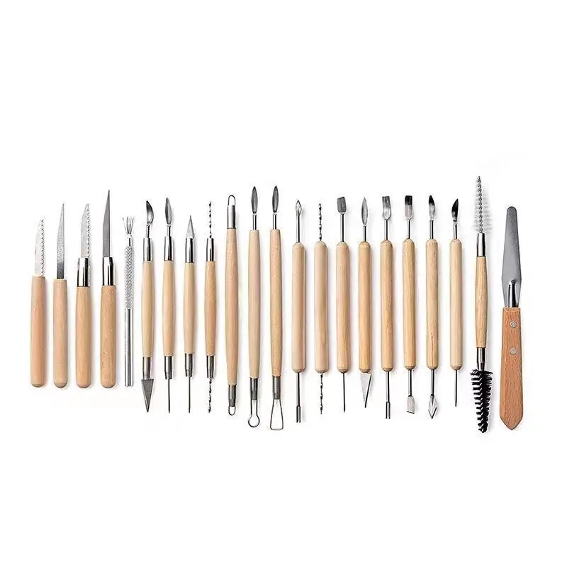 61Pcs Polymer Clay Tools Ball Stylus Dotting Tool Modeling Clay Sculpting  Tools Set Rock Painting Kit for Clay Sculpture Pottery - AliExpress