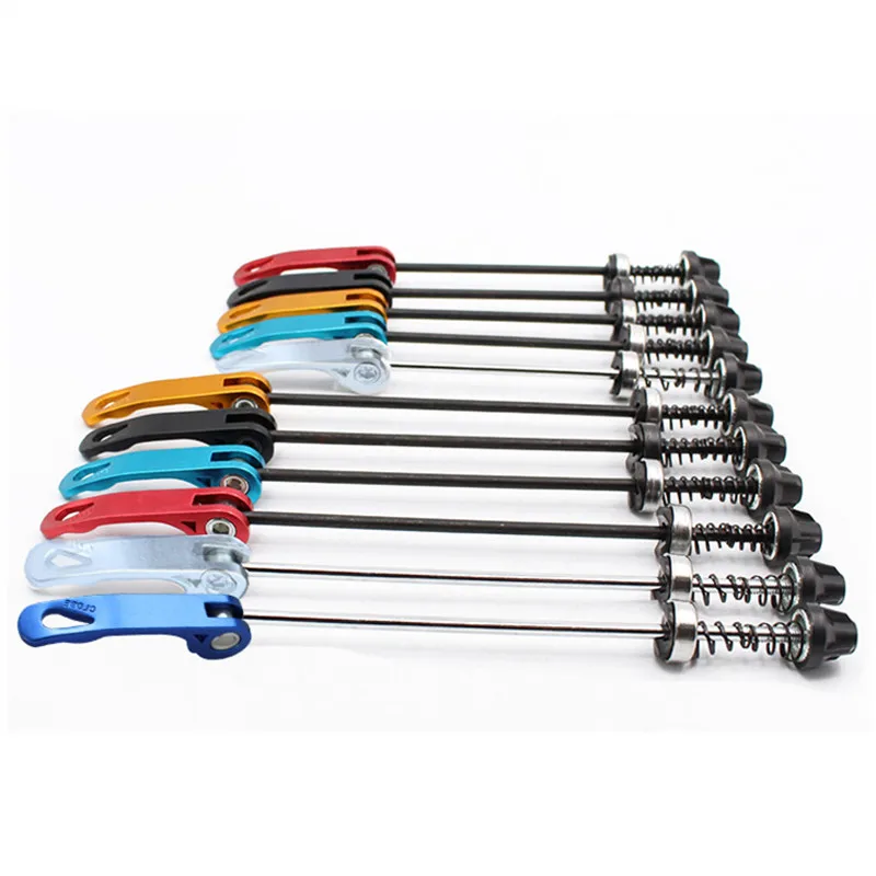

2Pcs Aluminium Alloy Bicycle Wheel Hub Skewers Quick Release Bolt Lever Axle Kit ~Durable