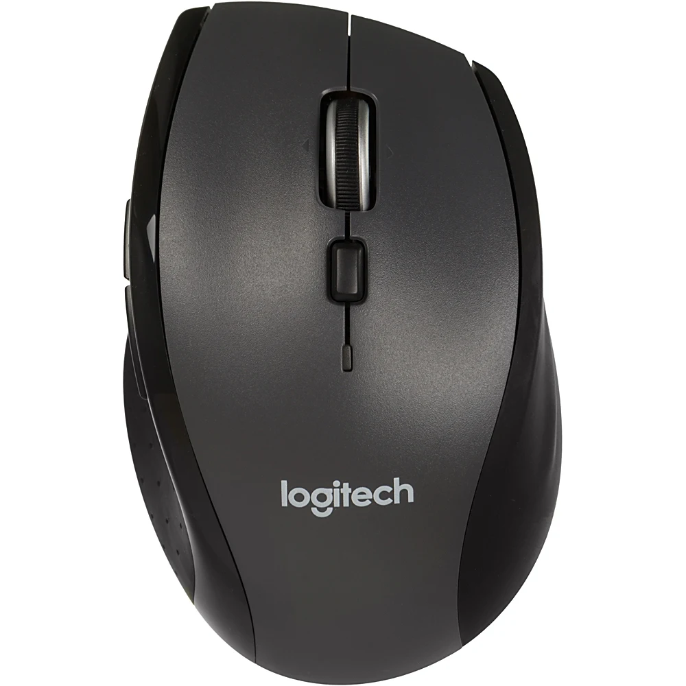 Мышь Logitech M705 серебристый/черный лазерная(1000dpi) беспроводная USB1.1 для ноутбука(5but