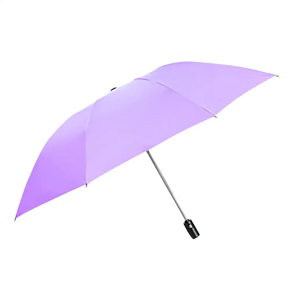 Purple Полностью автоматический обратный складной зонт от солнца зонтик зонт женский мужский schirm мужский зот от - Цвет: Purple