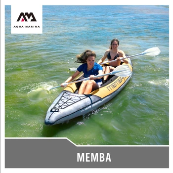 

AQUA MARINA MEMBA 2020 New Inflatable Kayak Boat Sports Canoeing Fishing Rowing Boat