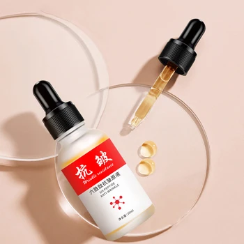 

New Six Peptides Face Serum Anti-Aging Shrink Pore Whitening Moisturizing Essence 30ml Face Cream Dry Skin Care 2020