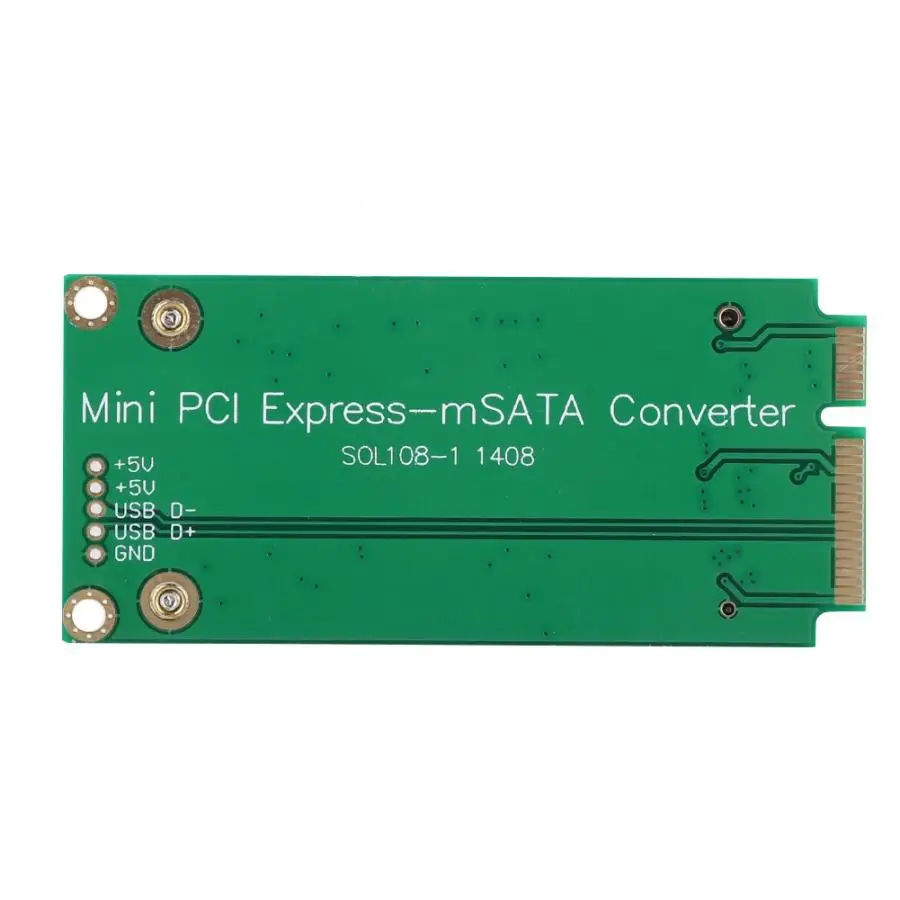 MSATA SSD для SATA Mini PCIE SSD Riser Card адаптер конвертер для ASUS Ноутбука PCIE Riser Card