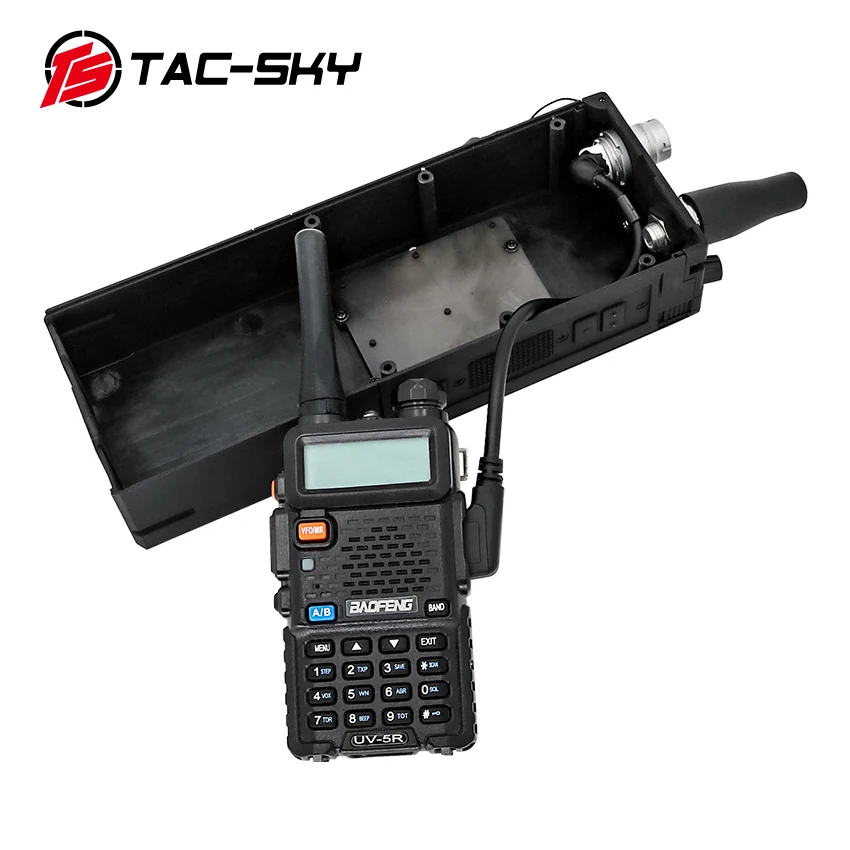 TAC-SKY Tactical AN/ PRC 148152152a Harris fake case walkie-talkie model suitable for tactical 6-pin U94 PTT prc 148 virtual box
