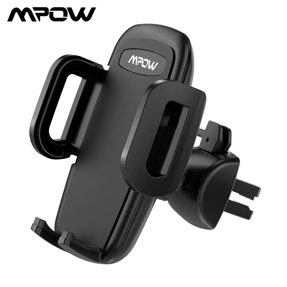

Mpow CA086 Car Phone Holder For iPhone Xs Max X Samsung S10 Huawei P30 Air Vent Mount Mobile Phone Holder For Phone In Car Stand