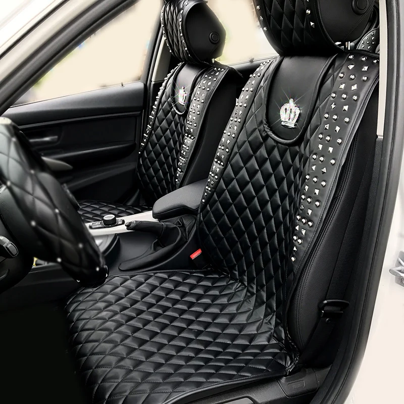 Cool-Punk-Style-Rivets-Crown-Leather-Car-Seat-Covers-Universal-Auto-Interior-Seat-Cushion-Accessories-Full